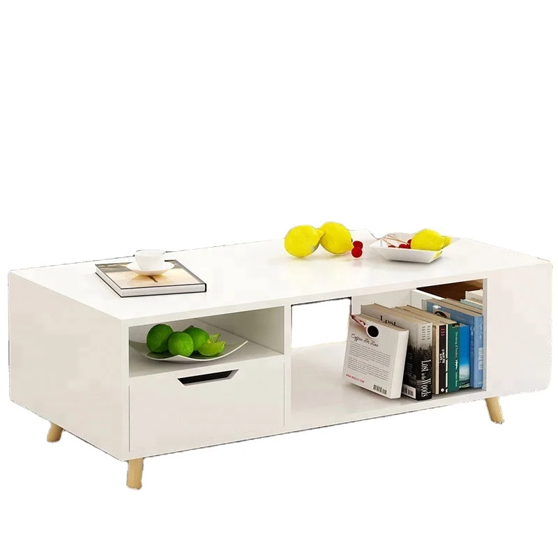 Modern Design Wooden Leg Coffee Table Living Room Furniture Tea Table Center Table
