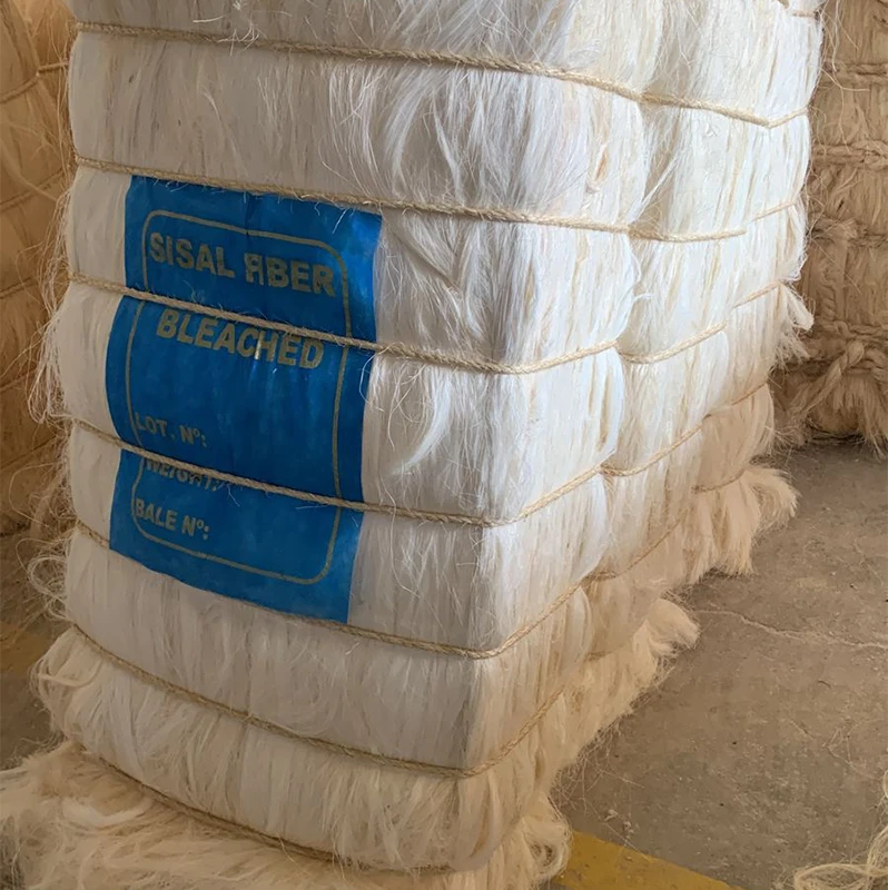 Brazil Bleached Sisal Fiber Super White Color