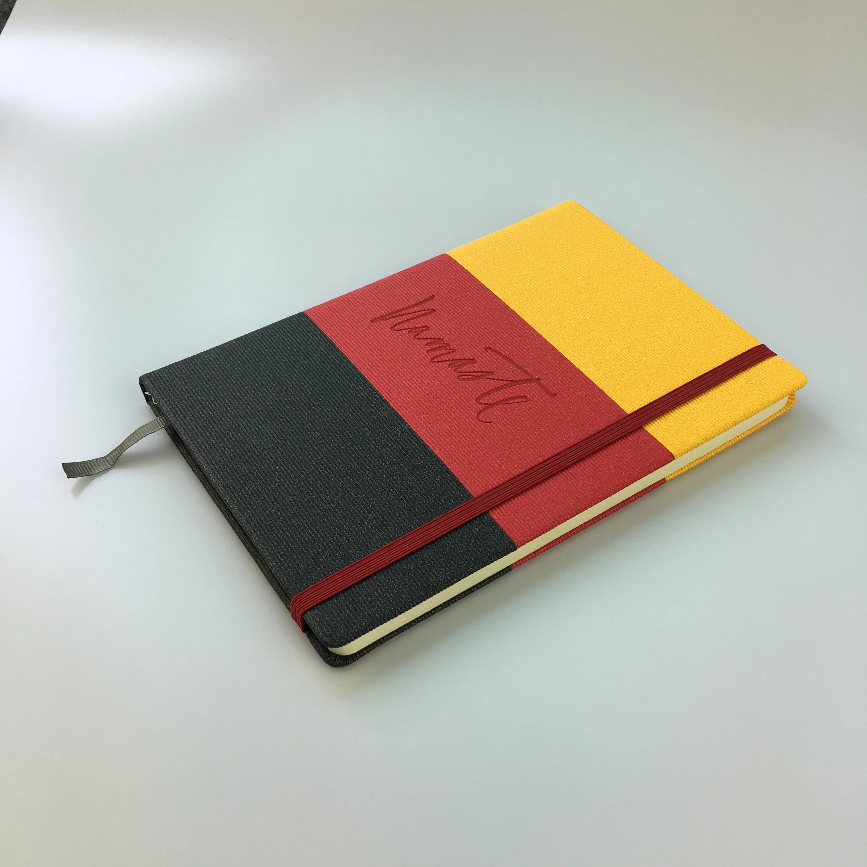 Custom Logo A5 Notebook PU Leather Gratitude Custom Travel Journal