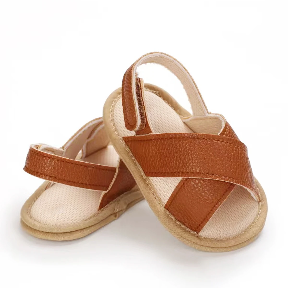 Wholesale 2023 Summer Infant Latest Unisex Baby Sandals Light Weight Beach One Year Baby Girl Shoes