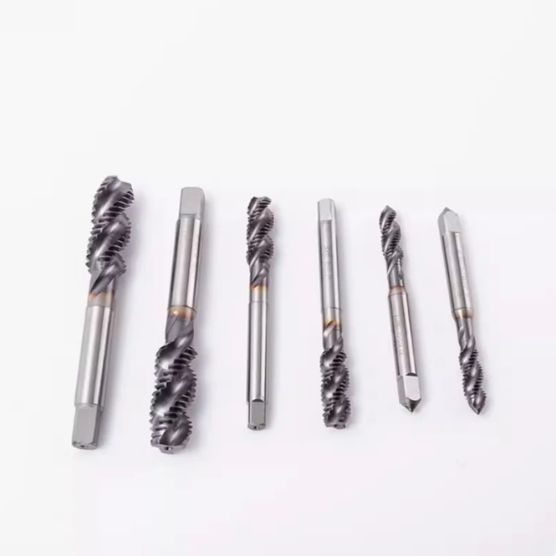 HSS Spiral Flute groove screw Tap Tin TICN Coating Thread Containing cobalt Machine Tap HSS-E
