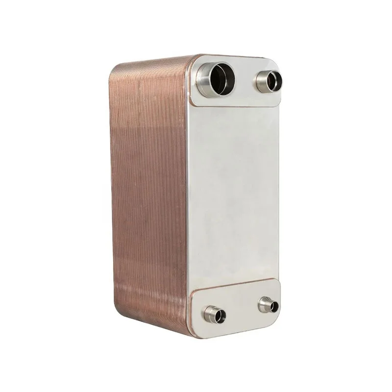 Large PHE for Cooling System Water refrigerator R410a Heating Brazed Plate Heat Exchanger oil cooling system