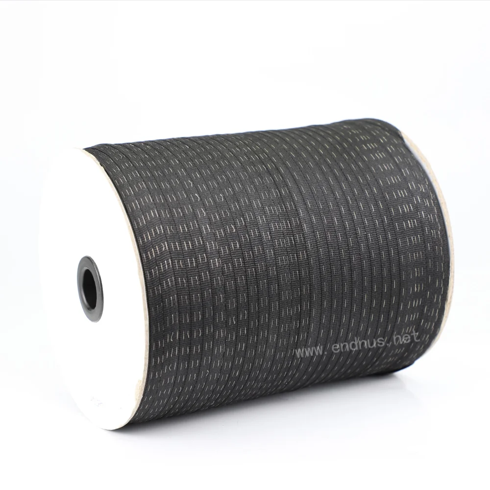 Electrostatic Discharge Anti Static Conductive Silver Fiber 10mm ESD Ribbon For Foot Grounders