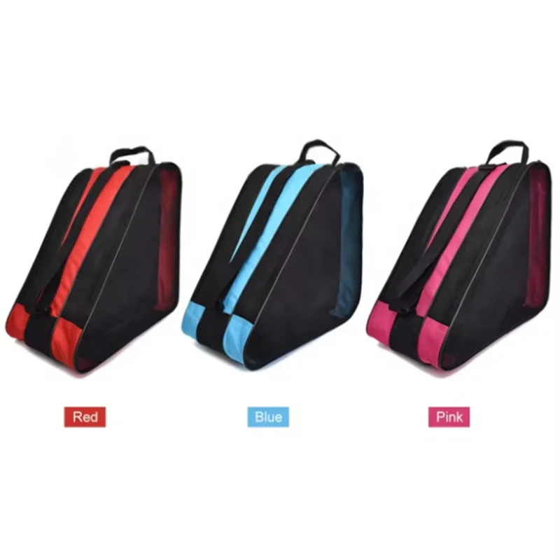 2024 Ski Snow Boots Bag Winter Skiing Ice Skate Shoes Bag Big Capacity Portable Carry Shoulder Bag for Sports Skates Accessories