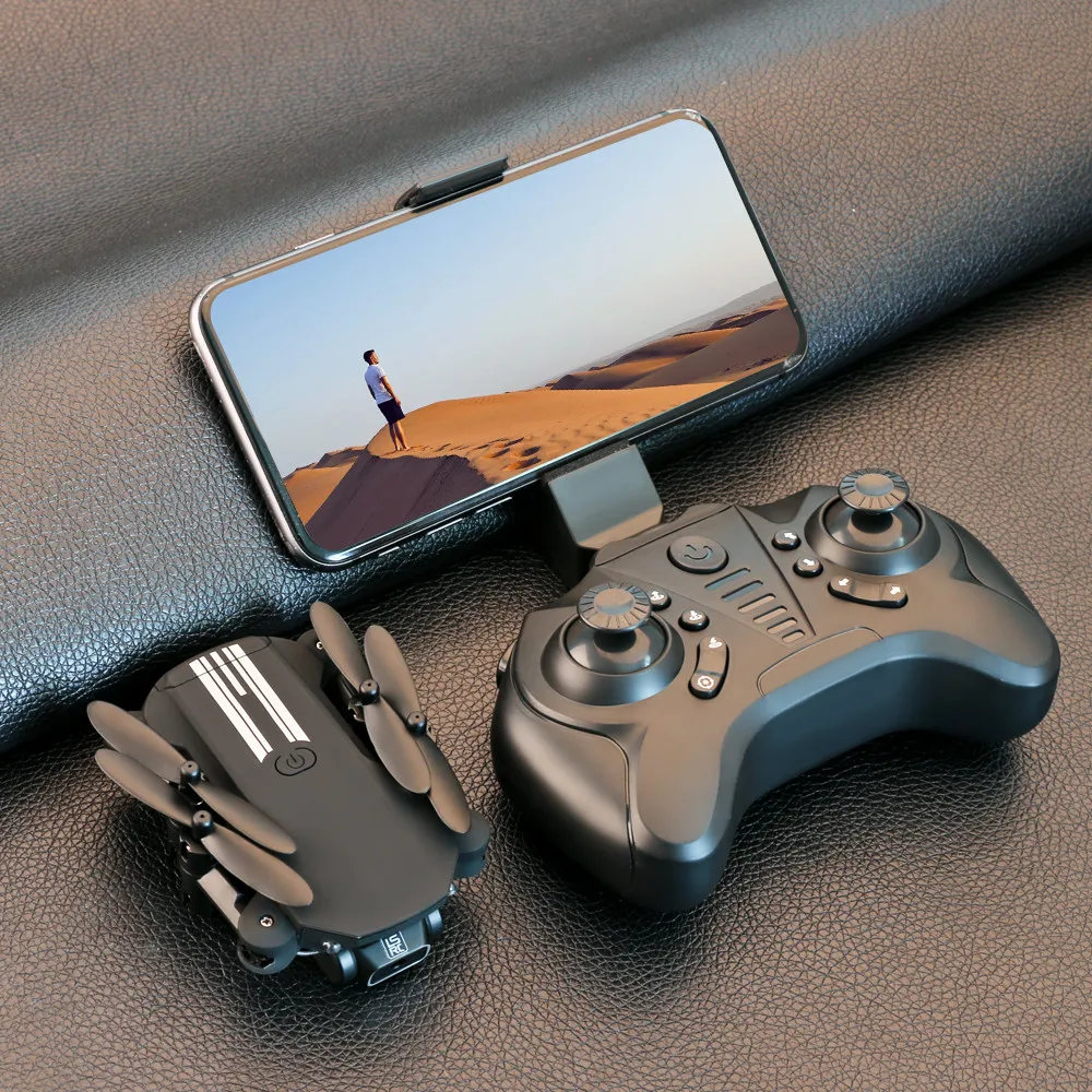 LS-MIN Mini WiFi FPV with 0.3MP/5.0/4KMP HD Camera Altitude Hold Mode Foldable RC Drone Quadcopter RTF