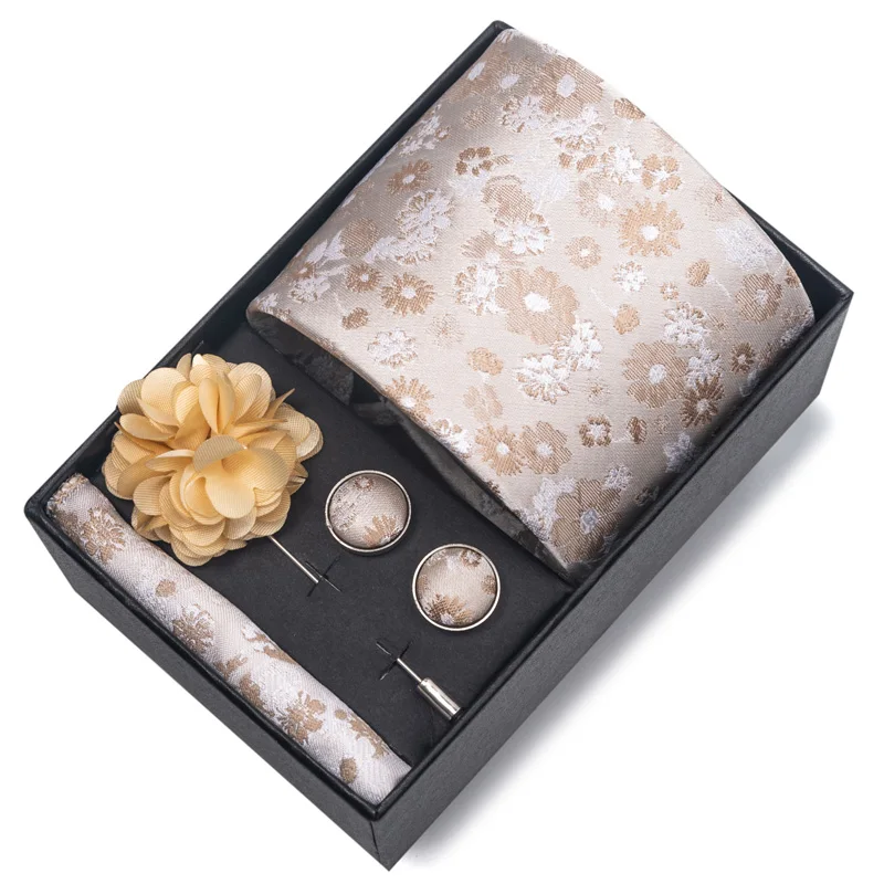 Custom Logo Private Label Corbatas silk Necktie Men Ties Digital Printing Striped   Silk Ties with Gift Box