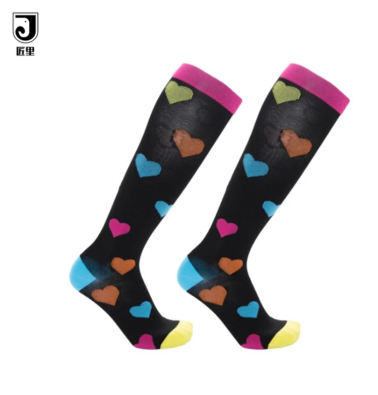 JL-Y002 Newest sale solid color organic cotton material warm girls knee high socks