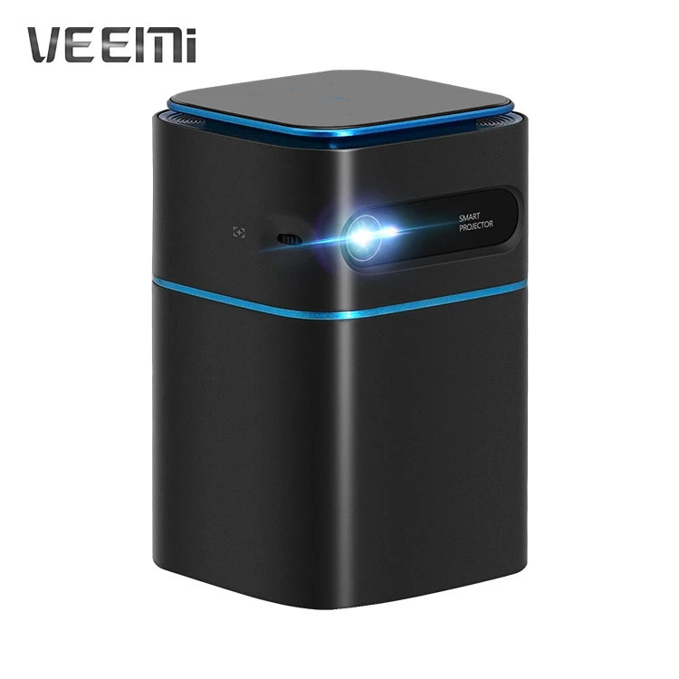 DLP Android Digital Projector Small D042 Beamer Handy Portable Outdoor Rechargeable Mobile Slim Pocket Projector Phones