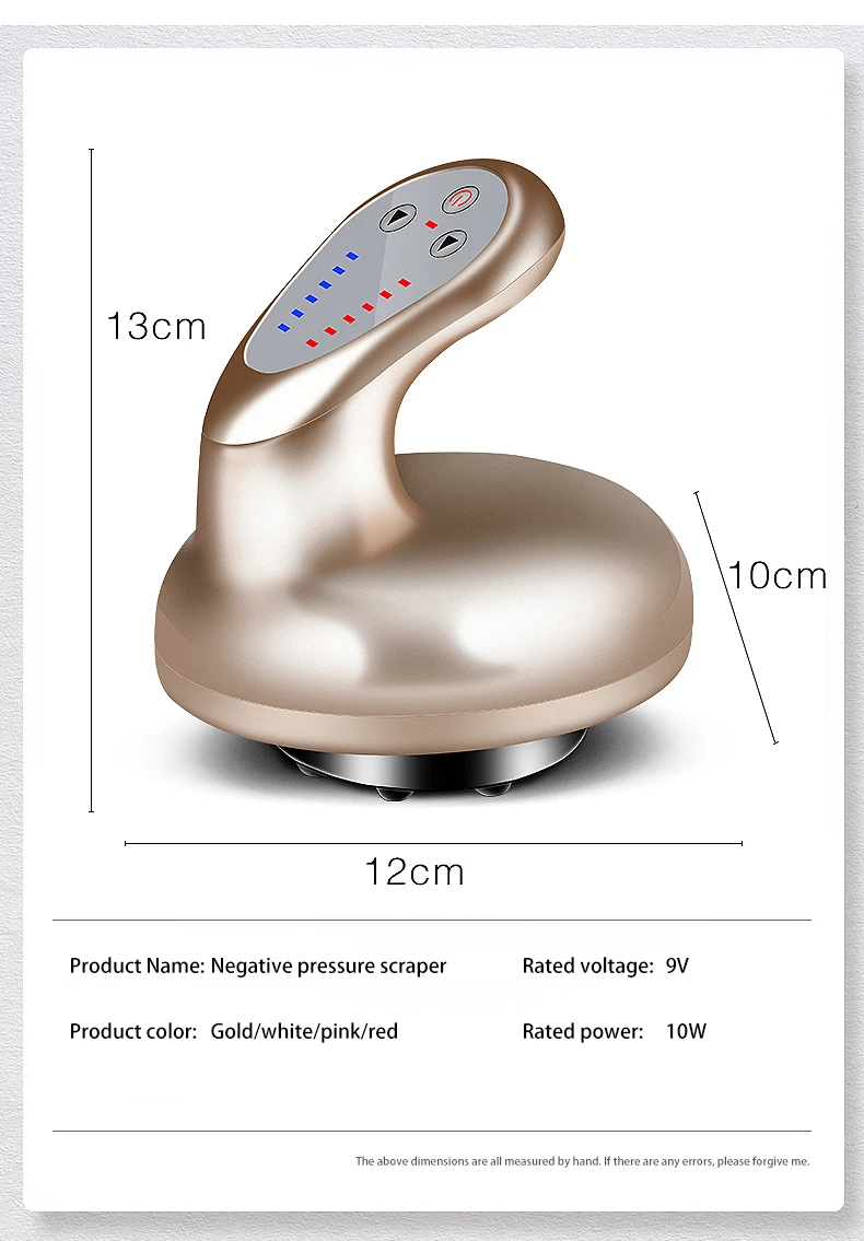Latest Smart Electric Therapy Machine Portable Cupping Therapeutic Guasha Massager