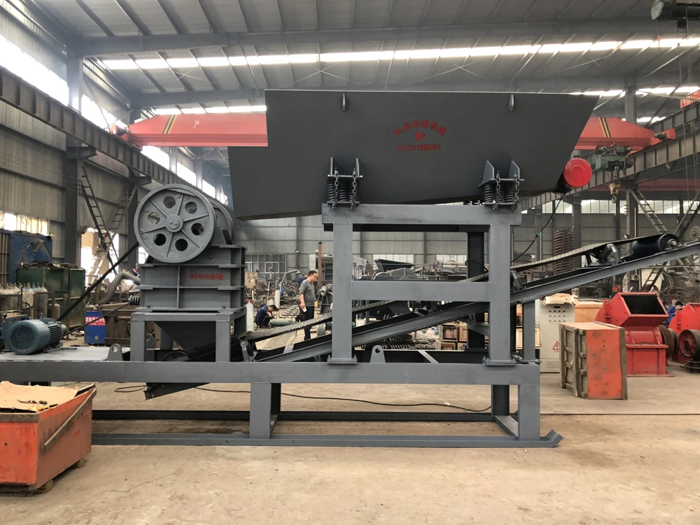 Мобильная дробилка 50 tph 250x400 щековая с конвейером movil diesel