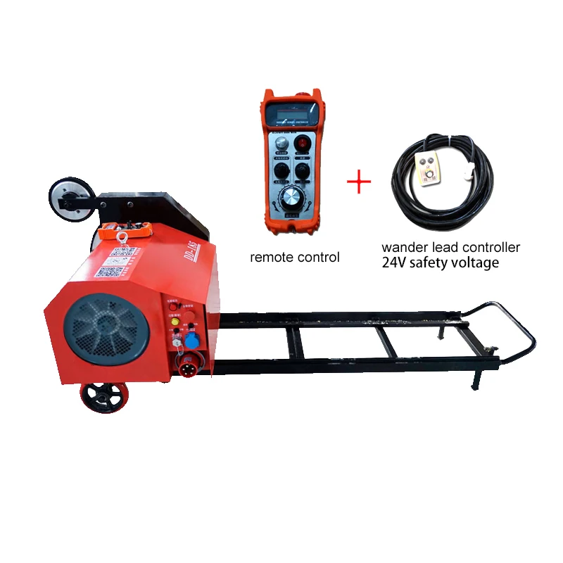 portable mini electric 22kw diamond wire saw rope cutting machine construction reinforced concrete wall cutting
