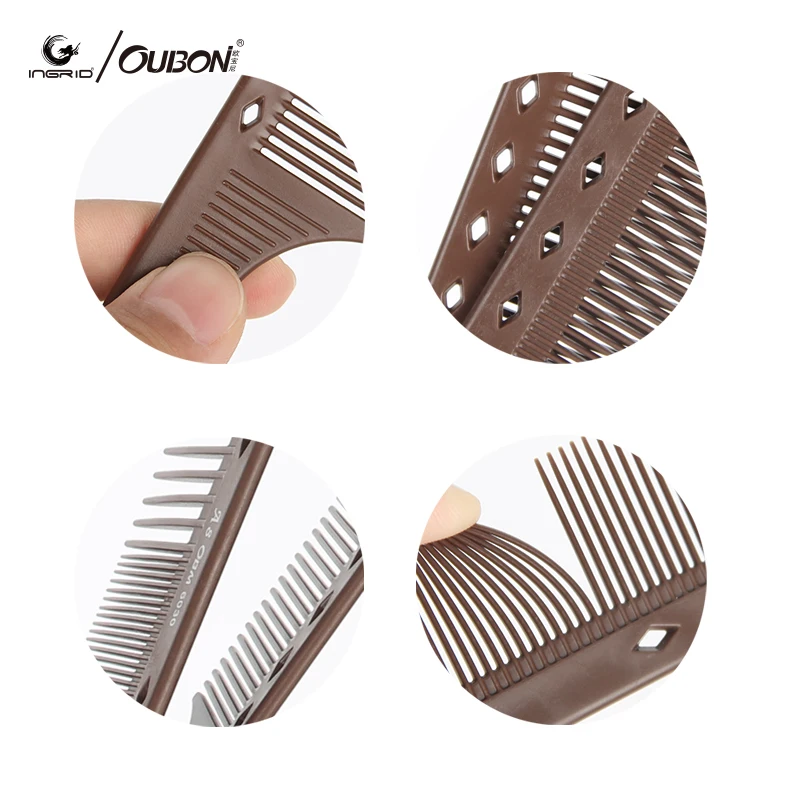 Hair Cutting Styling Measure Combs Tail Comb Anti-Static Hairdressing Brush  Double Cut Comb Professional Beauty Salon Tools A8