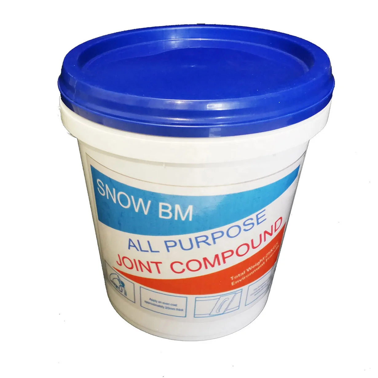 SNOW BM Wall Putty gypsum 25kg drywall joint compound for gypsum board drywall Partition