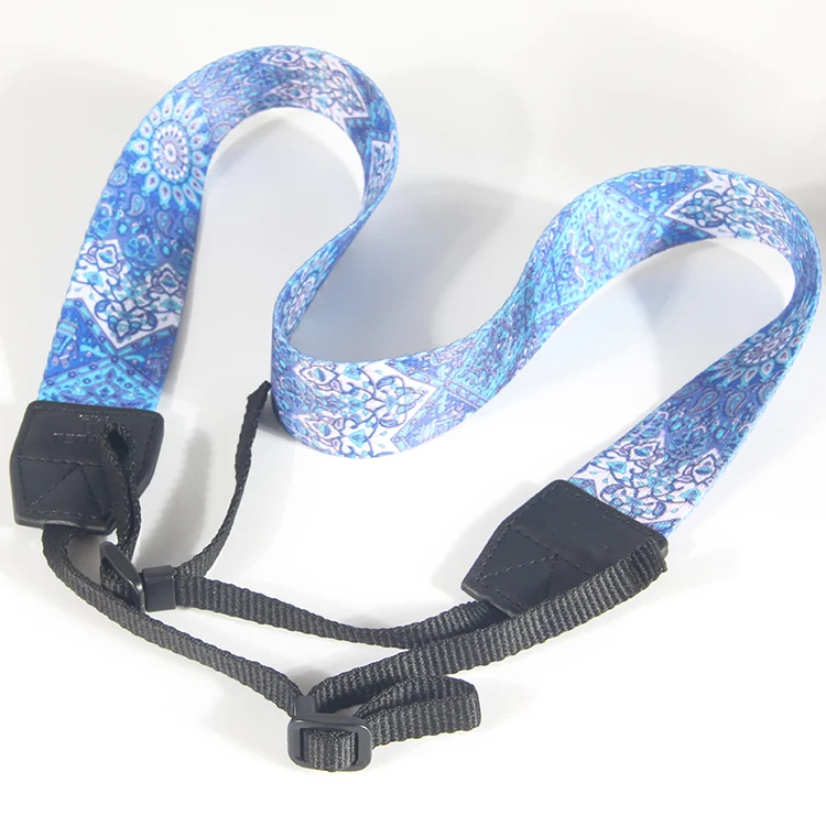 Custom Personalized DSLR Fashion Adjustable Shoulder Neck Polyester Camera Strap