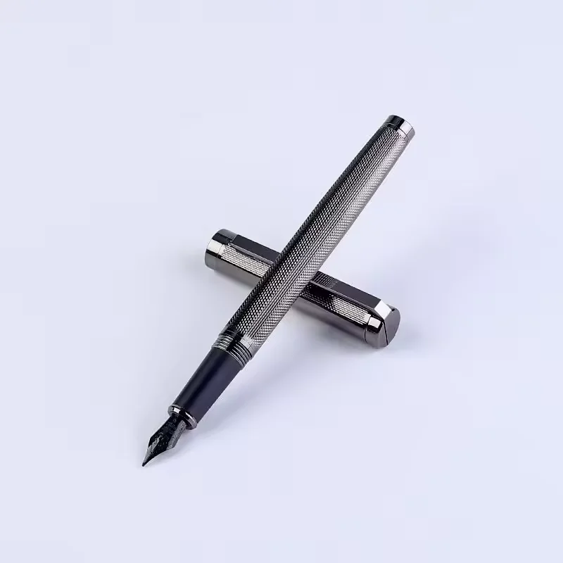 2024 High quality Custom Luxury China executive classic calligraphy pen promotional Oem HUASHILAI metal fountain pen