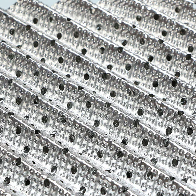 250Y Structured Metallic Packing Metal Perforated Plate Corrugated Structured Tower Packing