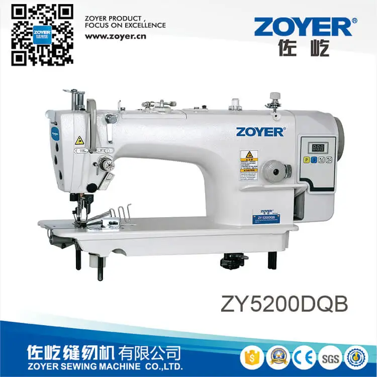 ZY5200DQB zoyer прямой привод высокоскоростная промышленная швейная машина с боковым резаком и