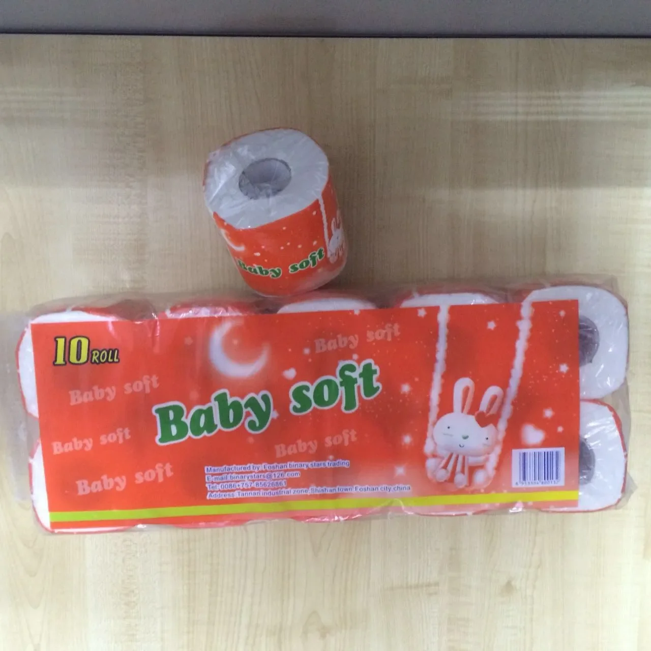 Manufacturer custom 2/3ply virgin wood pulp toliet paper printed wholesale toilet paper tissue hygiene paper