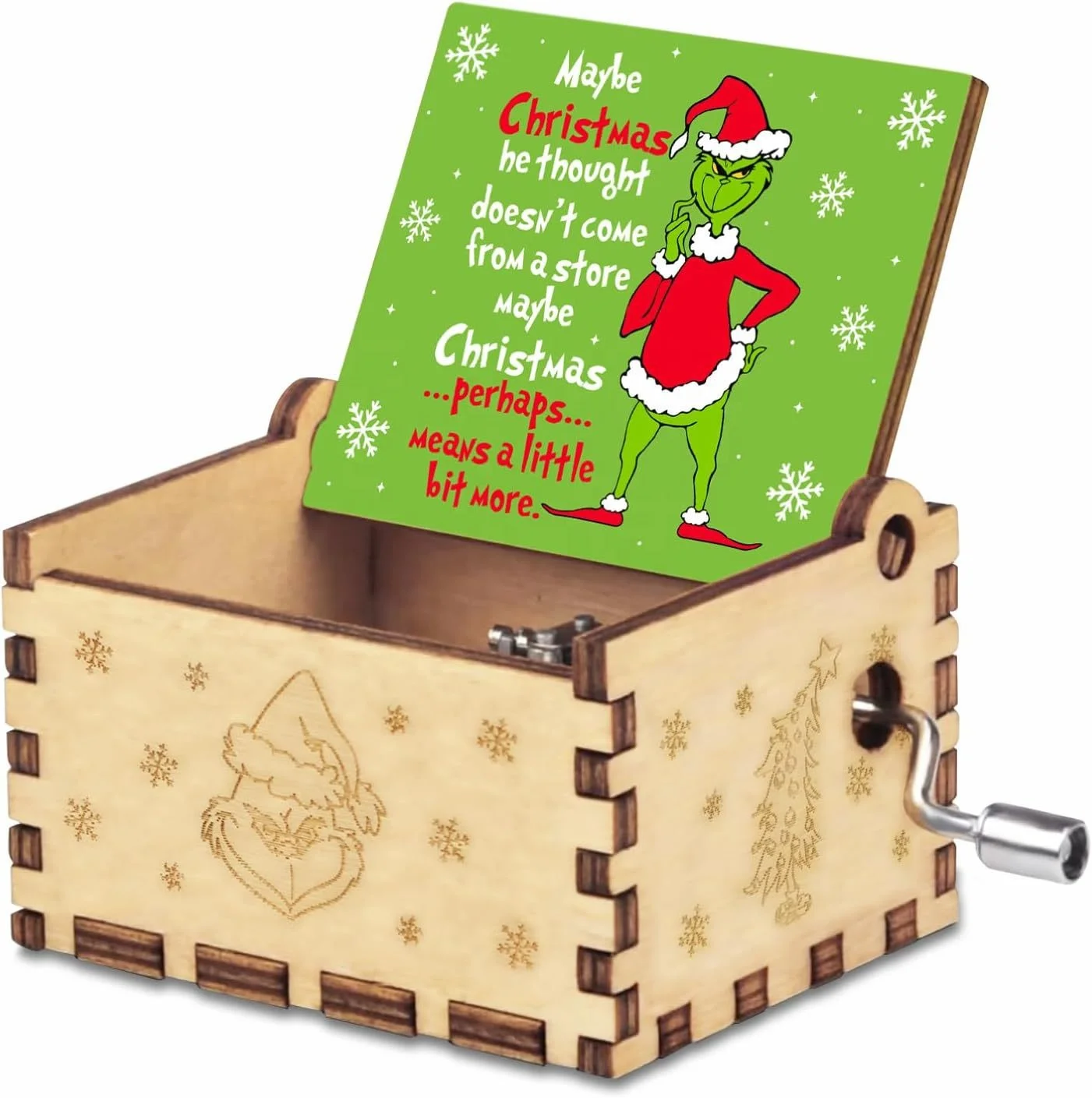 Wholesale Wooden Music Box Customize Art Christmas Music Box