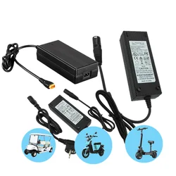 U1, FCC, cUl, GS, PSE,KC listed RCA 8mm plug scooter li-ion battery charger 4A 42V Electric bike battery charger