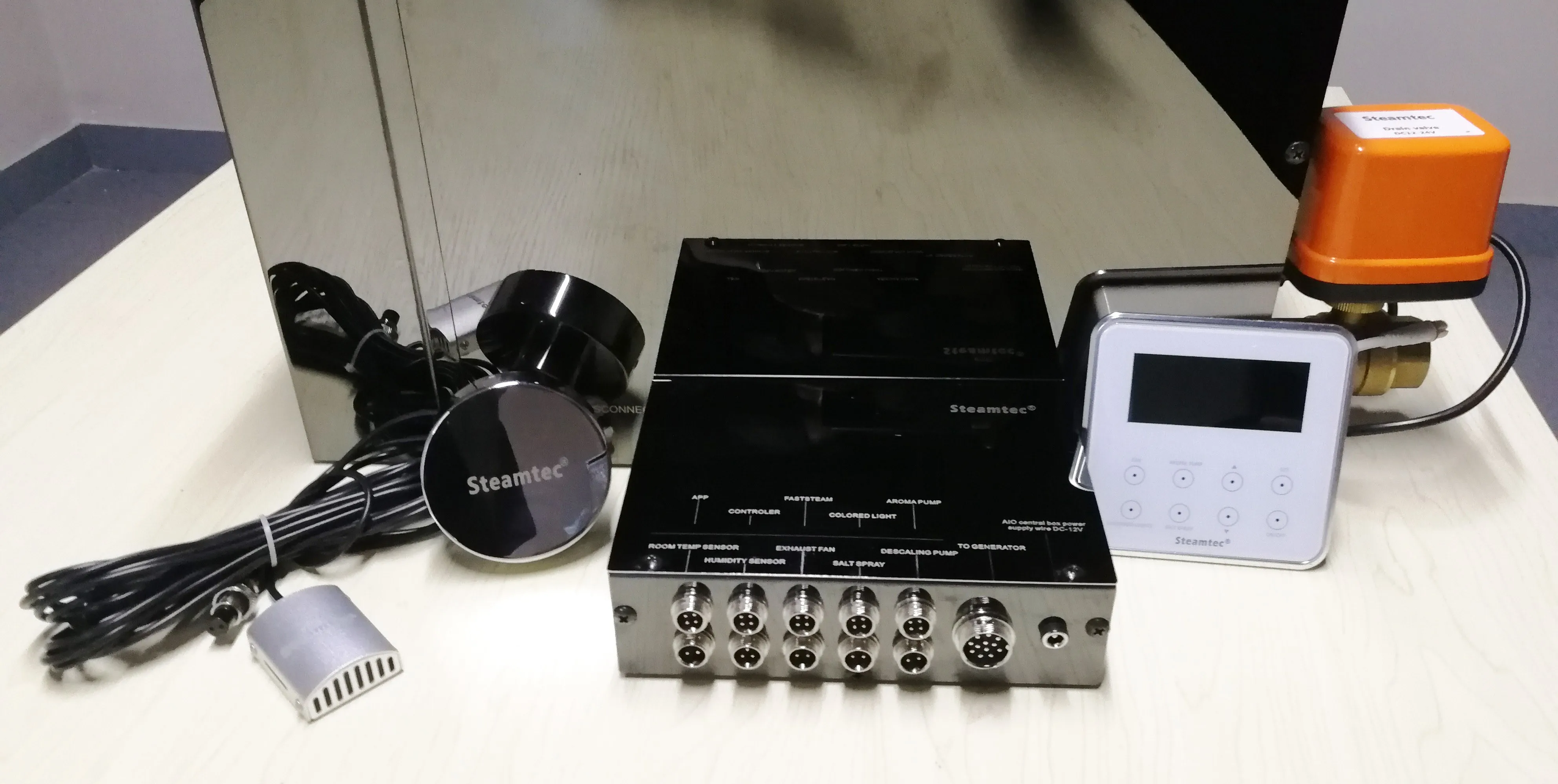 TOLO-180 AIO Sauna Steam Bath Generator 18KW For Turkish Hammam Wet Steam Sauna Commercial Use Home Use