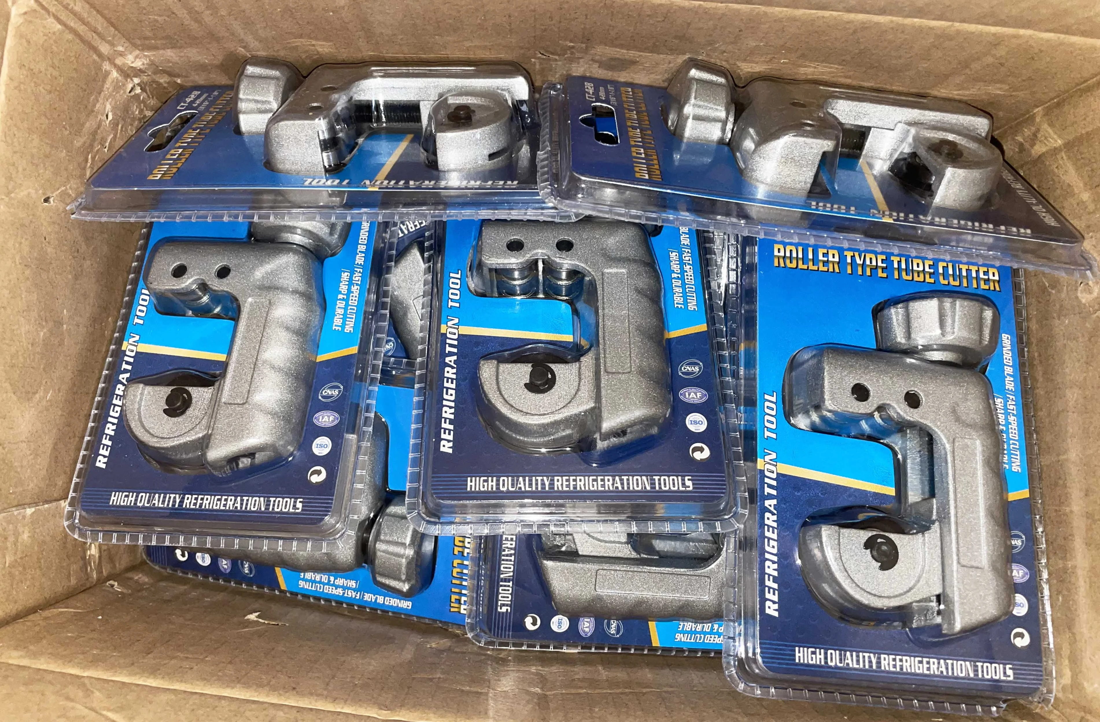 Mini Hand Tubing Cutter Pipe Cutter Tube Cutter Tool for Copper Pipe Thin Stainless Steel, Brass, PVC Plastic Aluminum Pipe