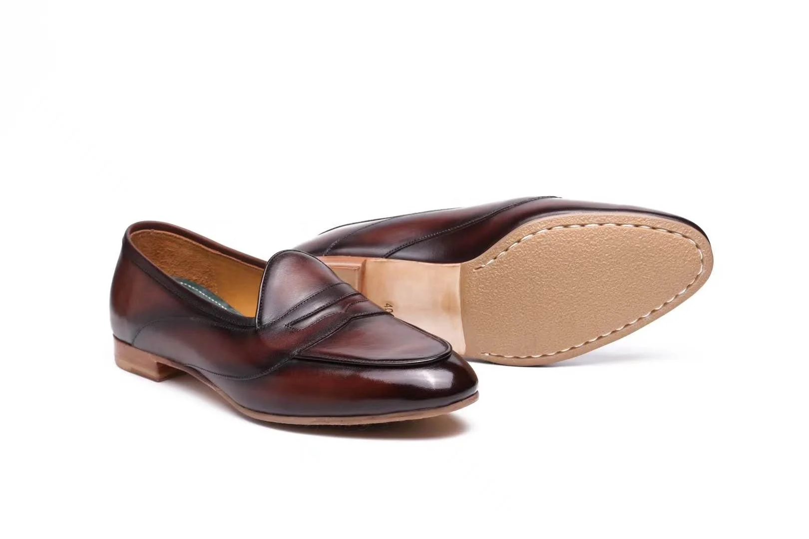 Handmade Printing Urban Sole Shoes for Man with Luxury Quality