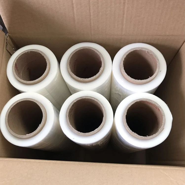 
Wholesale Waterproof LLDPE Polyethylene Packing PE Stretch Wrap Film for Hand or Machine Wrap 