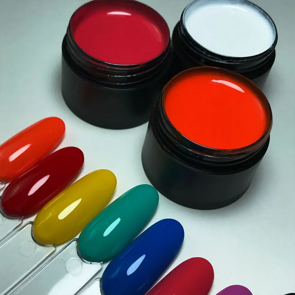 AOPMALL High Quality Pigment Vegan 12 Colors Nail Painting Gel Nail Art Gel Polish Gel Paint OEM ODM Private Label