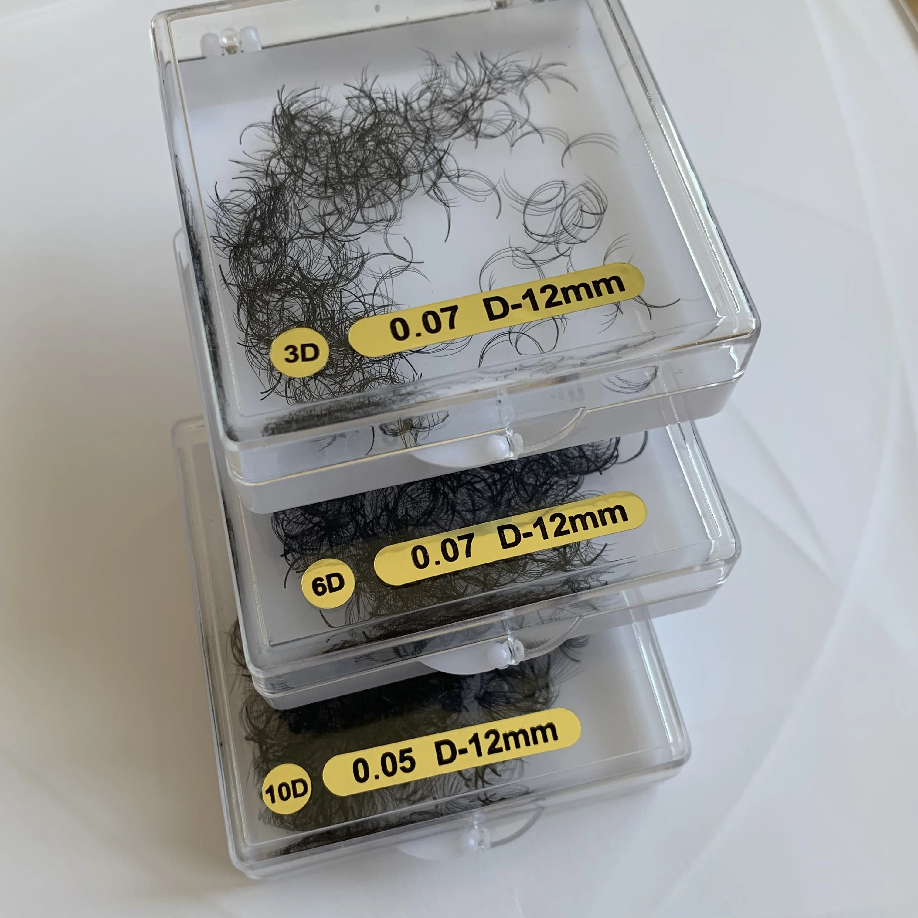 Handmade Loose Promade Lash Fans 3D 4D 5D 6D 7D 8D 9D 10D 12D 14D 16D Premade loose Fans mega volume lashes extensions