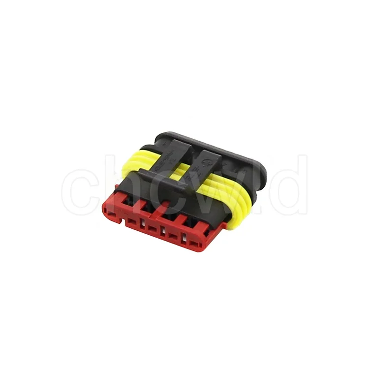 TE AMP tyco 1.5mm waterproof superseal series auto female auto 4 pin wire harness connectors terminals  282089-1
