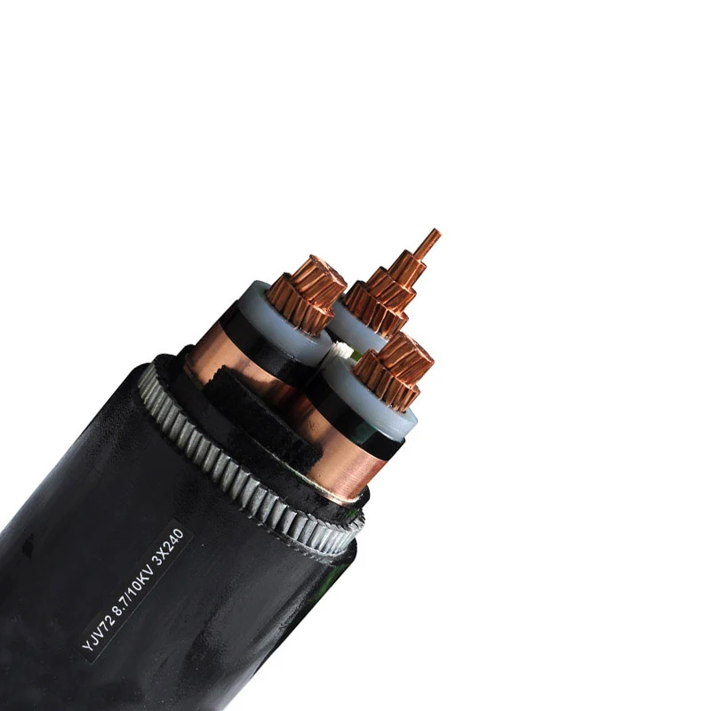 120mm2 xlpe power cable 11kv xlpe insulation power cable 3 Cores  power cable
