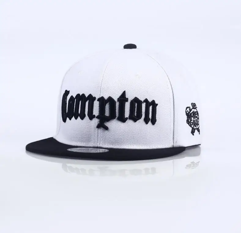 Snap back Caps Outdoor Cotton/Polyester Hip hop Hat Cool Street Dance Hats Custom Embroidery Logo for Adult Unisex with sticker