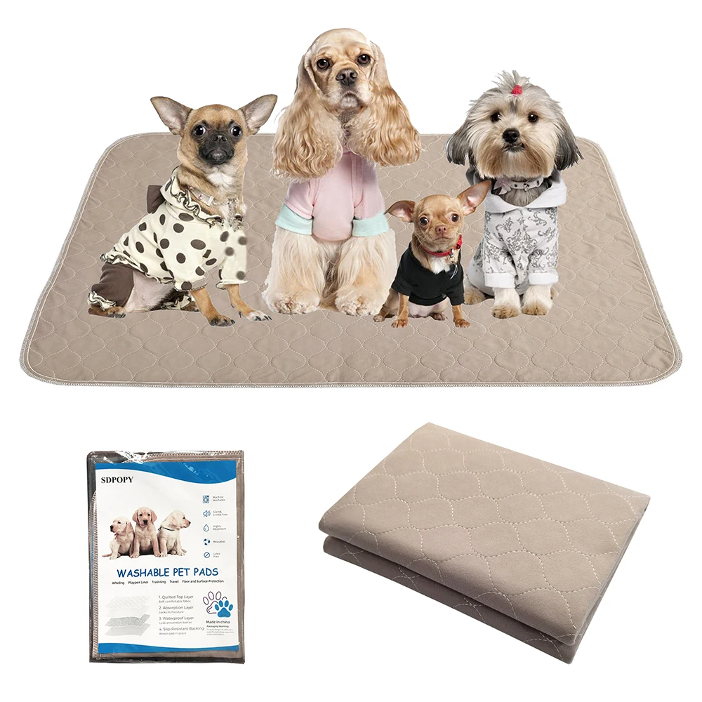 SDPOPY dog pee mats puppy pad large dog pee mats custom dog pee mat