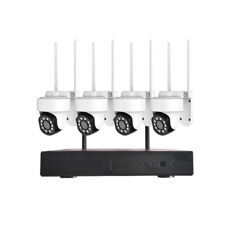 2022 3mp 8ch hd ip wifi ptz camera nvr kit human motion detection home security camera system wireless cctv surveillance system