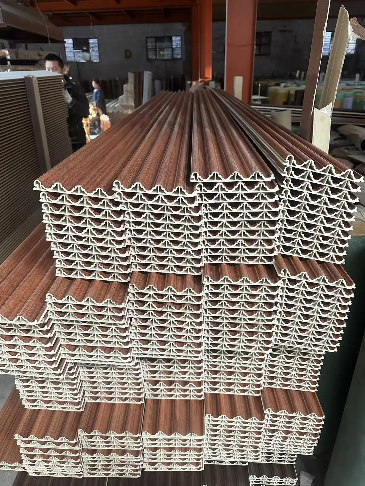 Interior Modern 3D Design WPC Facade Wall Panel and Other Boards for Decoration