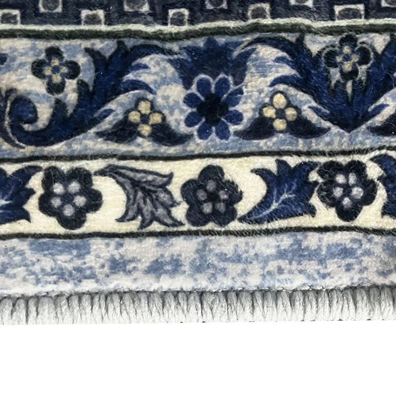 Factory Direct Cashmere Velvet Polyester Printed 3d Carpet for Living Room