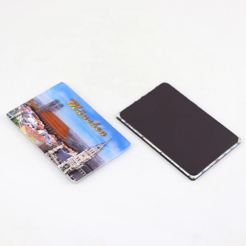 Various Styles Refrigerator Magnet Custom Aluminium Magnets Blanks for Sublimation Fridge Magnet Souvenir