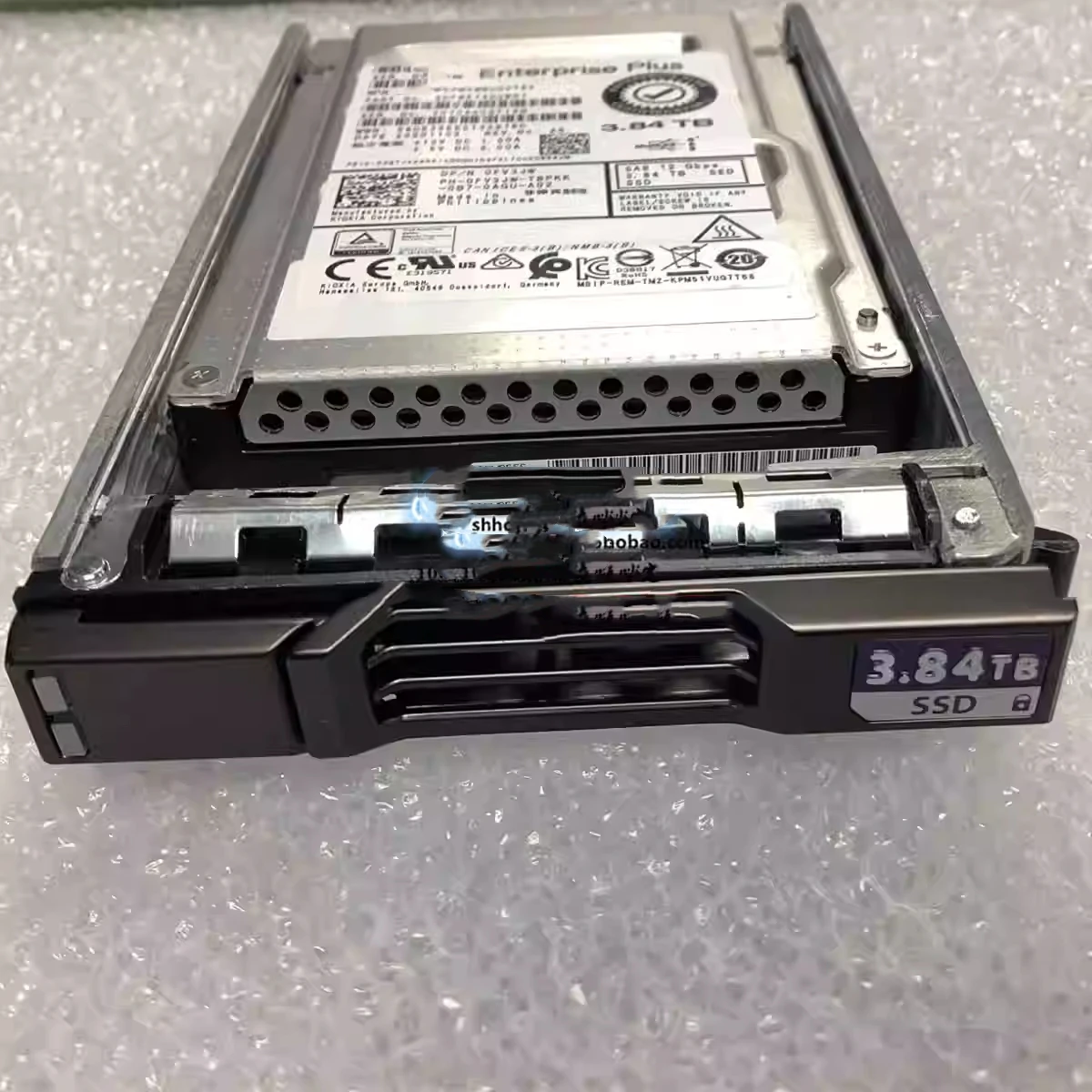 3.84TB SSD SAS Read Intensive up to 24Gbps SED FIPS-140 512e 2.5in Hot-Plug AG Drive [345-BENR]