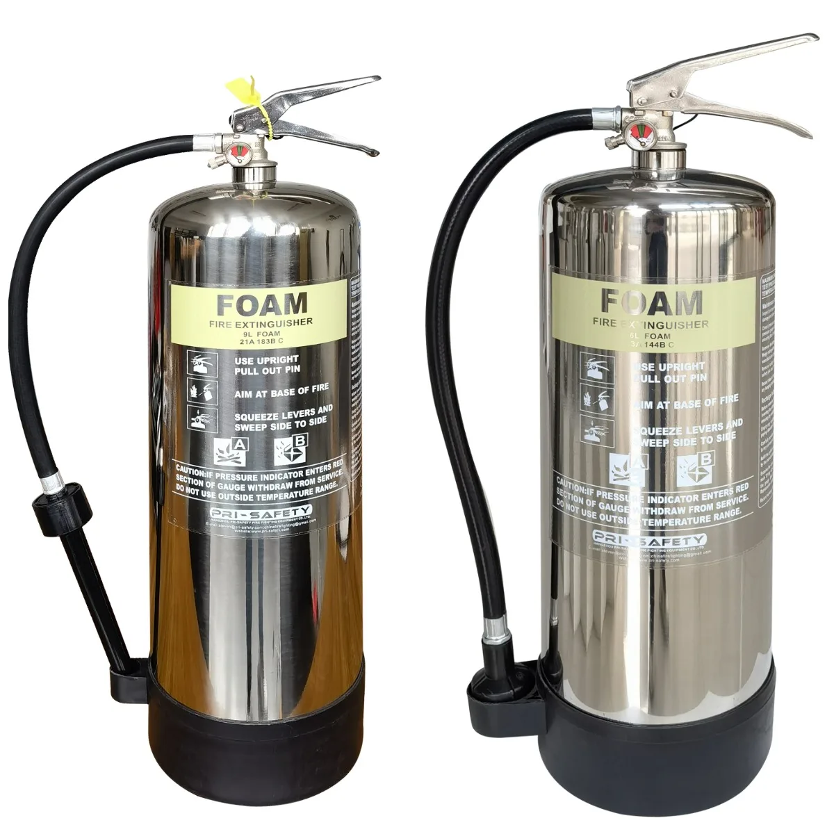 SUS304 Stainless Steel Fire Extinguisher Cylinder
