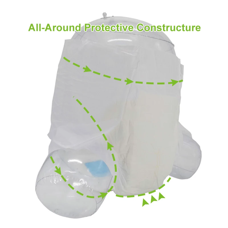 disposable incontinence waterproof adult briefs  for men