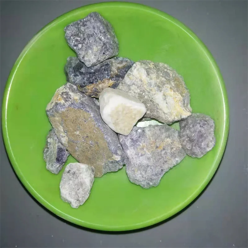 Поставка с фабрики в Китае фторшпат комок 97% флюорит блок высокой