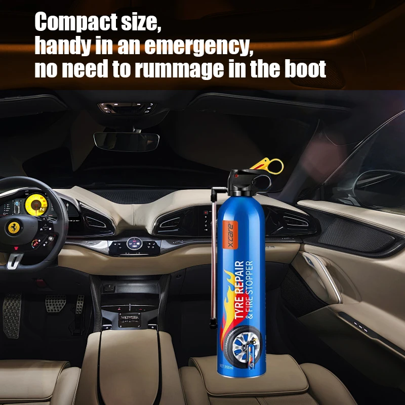 Motorcycle bicycle tire inflatable tire repair tool portable tire repair