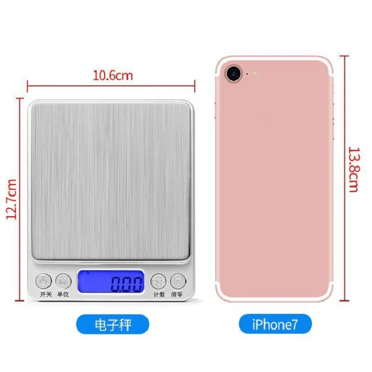 BL-I2000 Cheap electronic coffee fashion food weight cook weighing measuring machine kitchen scale 5kg digital stainless