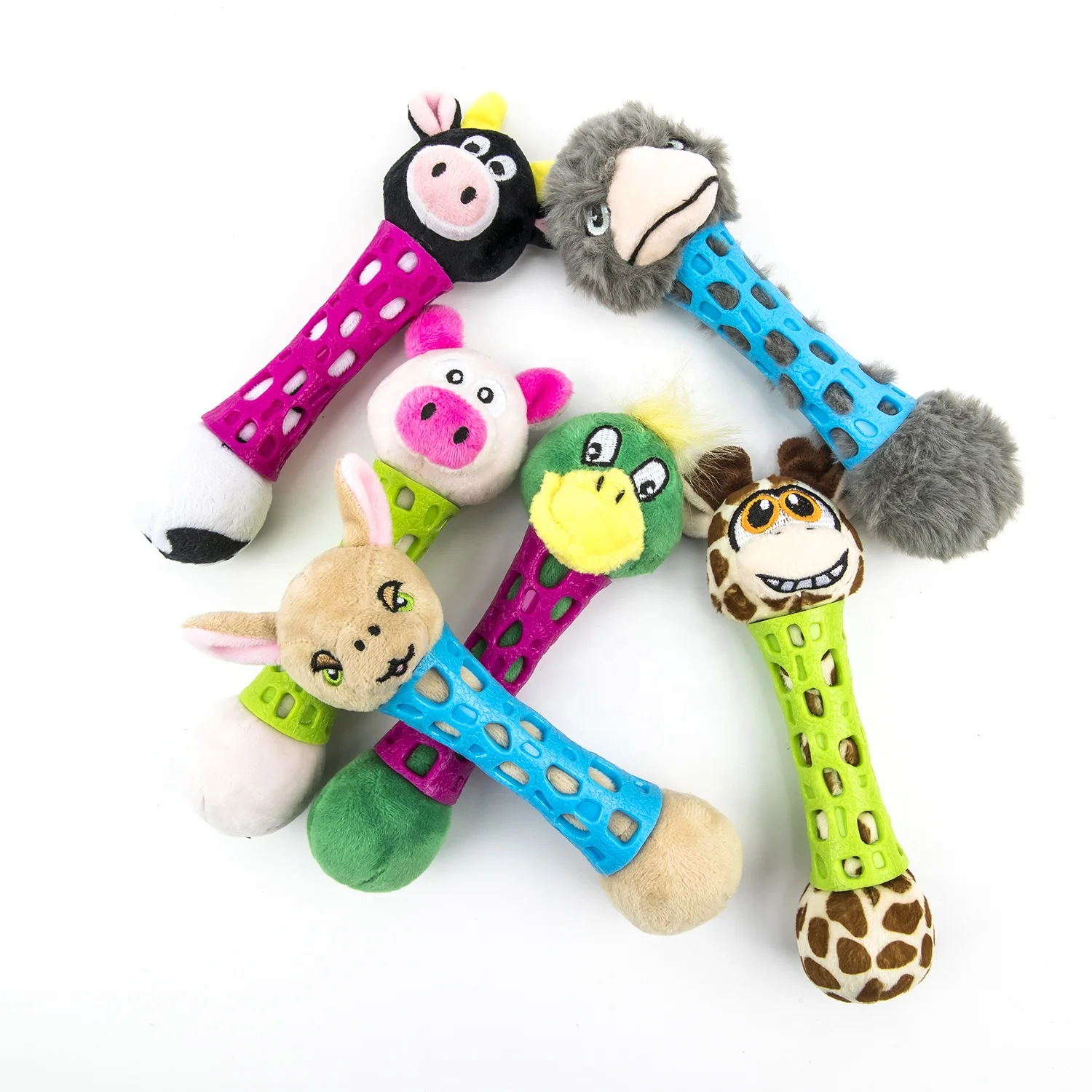 Deer Chew Pet Toy Suitable for Dogs TPR Molar Pet Toy  Dog Plush Toys