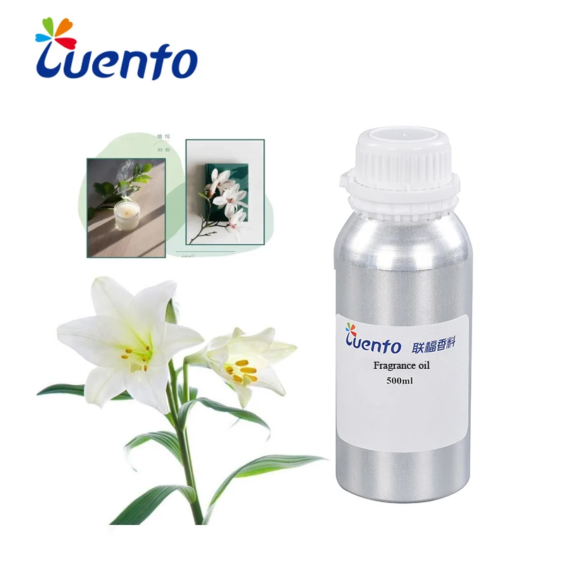 Factory customized candle essence  Oils Perfume Natural Fragrance Lily Essence Oil Concentrated Perfume Oils