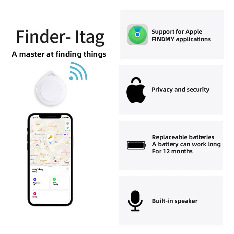 2022 Smart Pet Locator Tracking Device Key Finder Health Mini Smart Dog Gps Tracker Wholesale