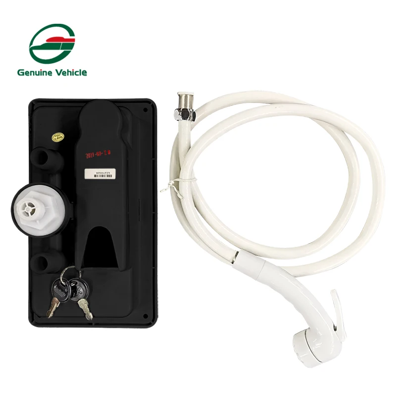 RV Parts And Accessories External Shower Box With Lock Camper Shower Cabin for RV shower