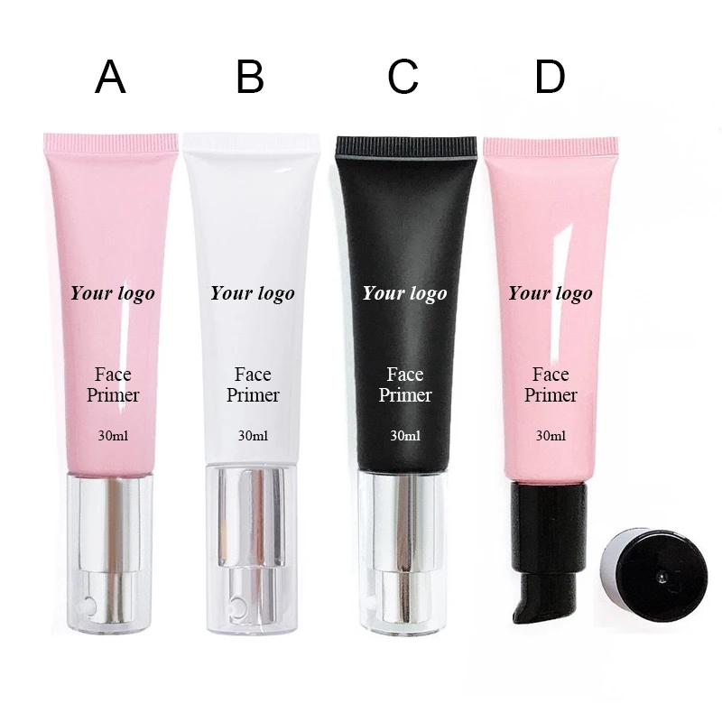 Custom Private Label Liquid Primer Makeup Face Primer Maquillage Whitening Tinted Hydrating Primer