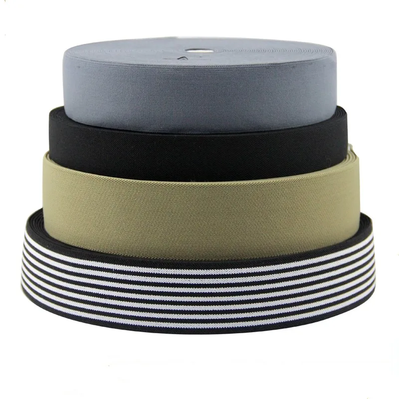 
Factory price wholesale polyester woven elastic band for garments 